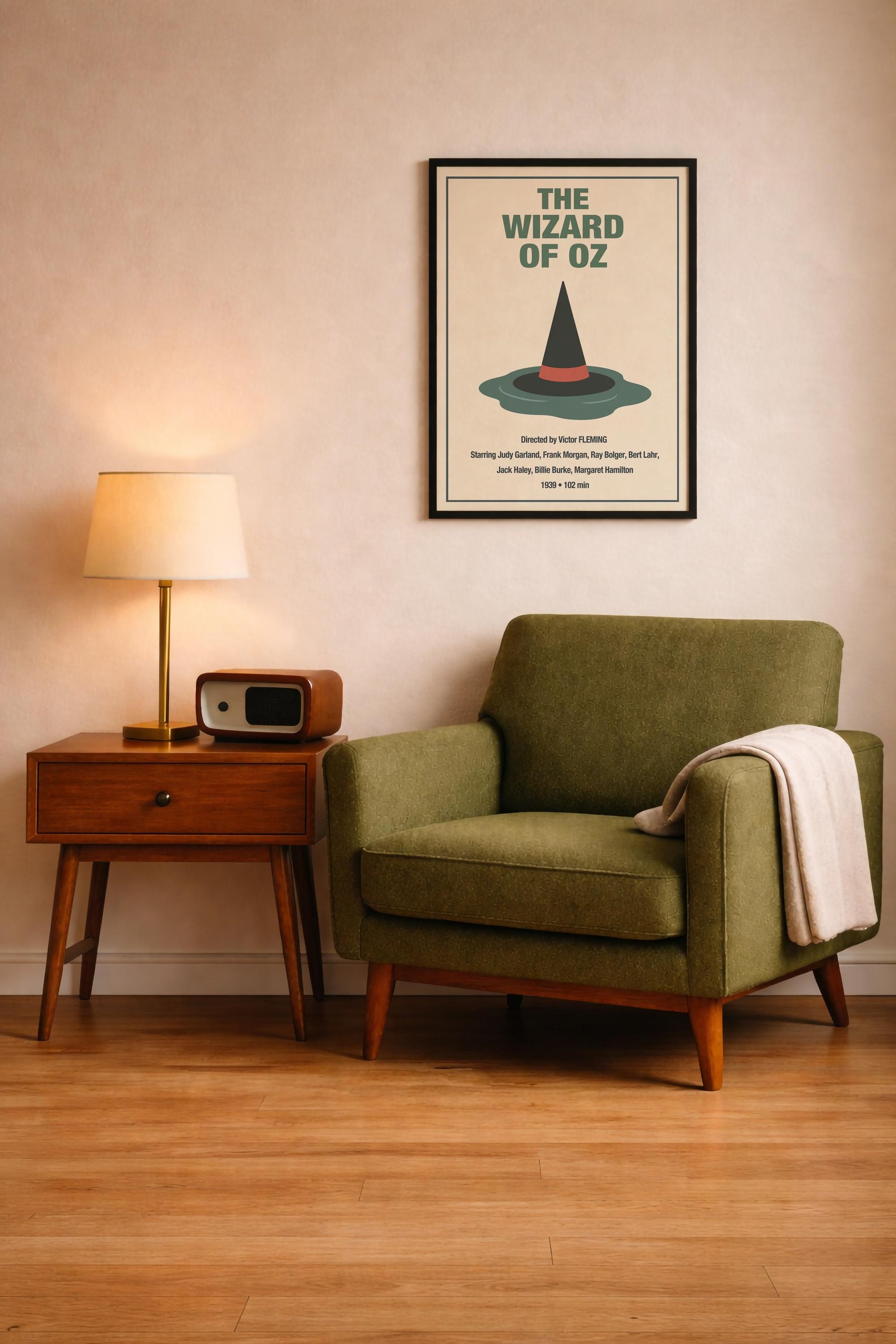 Wizard of Oz Minimalist Movie Poster – Wicked Witch Hat Cinema Print — image 9