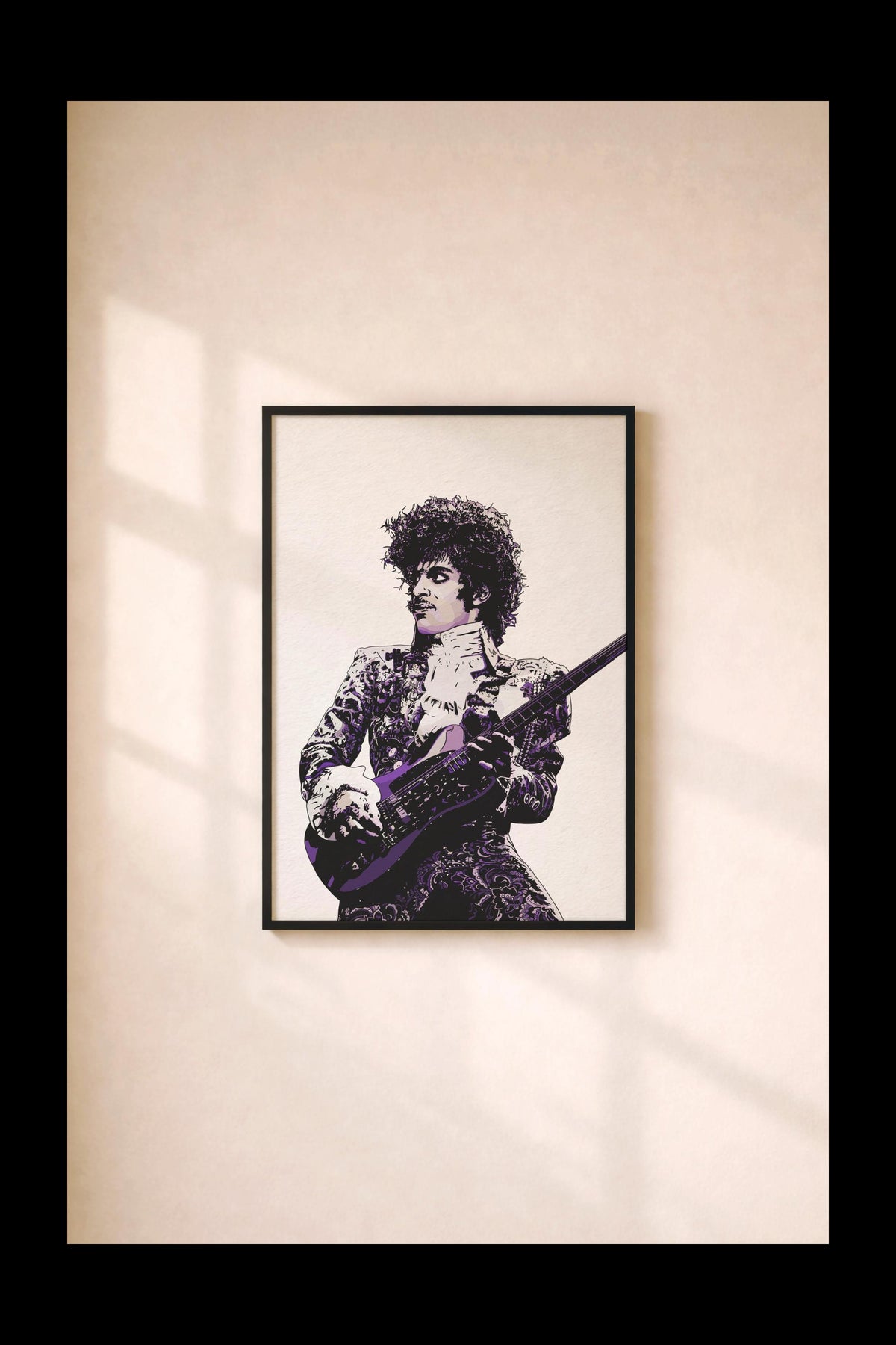 Prince Art Print | Hand-Drawn Music Icon Wall Art