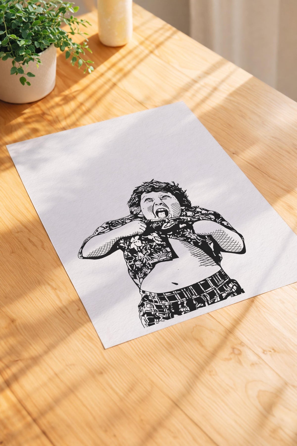 The Goonies Truffle Shuffle Portrait Print – 80s Cult Film Giclée Poster — image 6