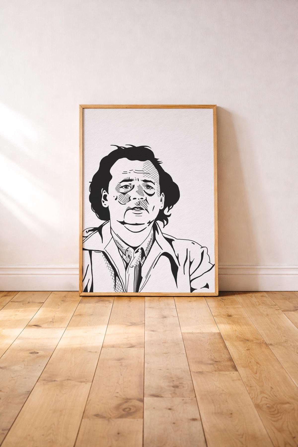 What About Bob? Art Print | Bill Murray Hand-Drawn Film Poster