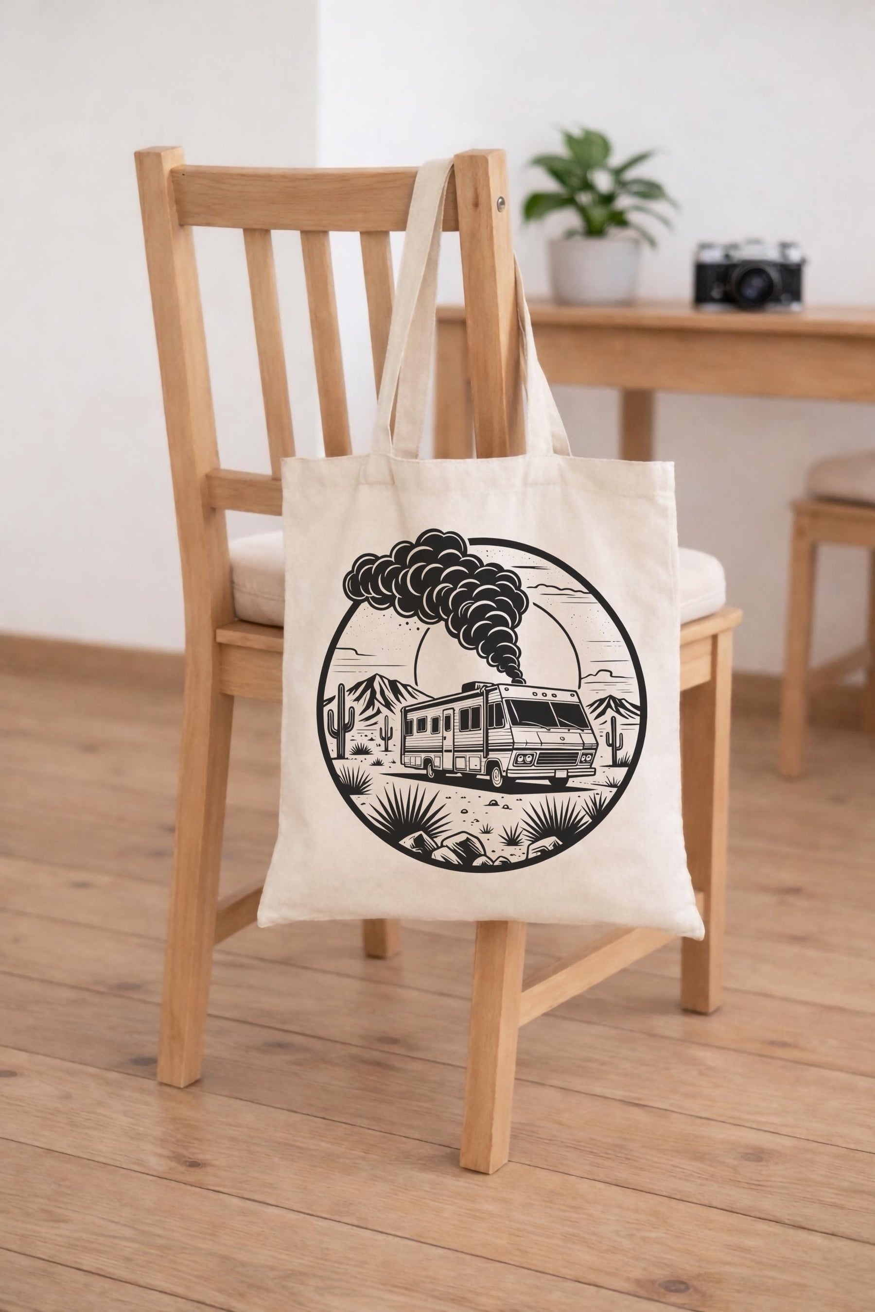 Breaking Bad RV Graphic Tote Bag - Premium Heavyweight Organic Cotton Canvas Bag — image 6