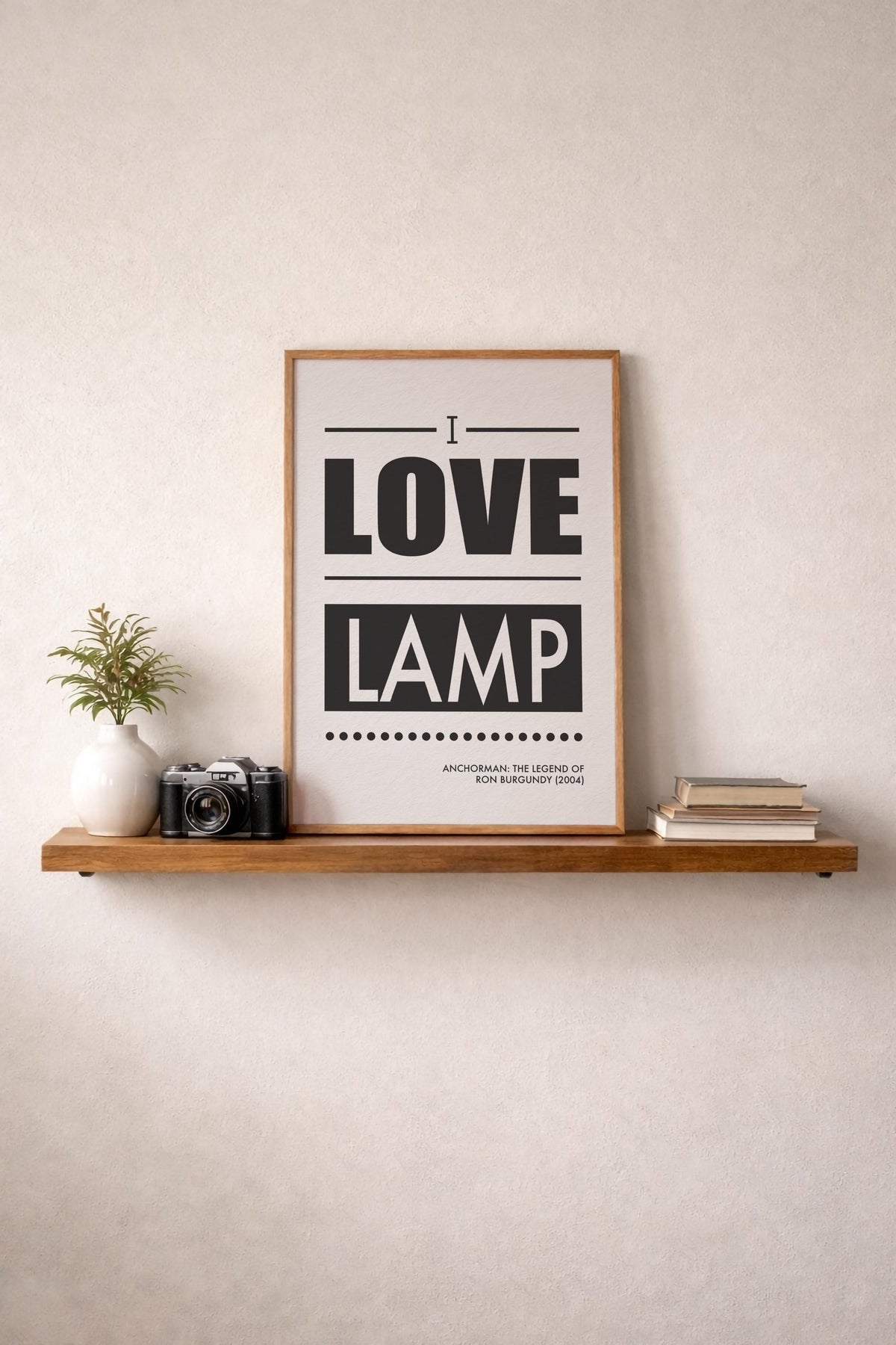 Anchorman Quote Print - I Love Lamp - Film Art Movie Poster — image 10