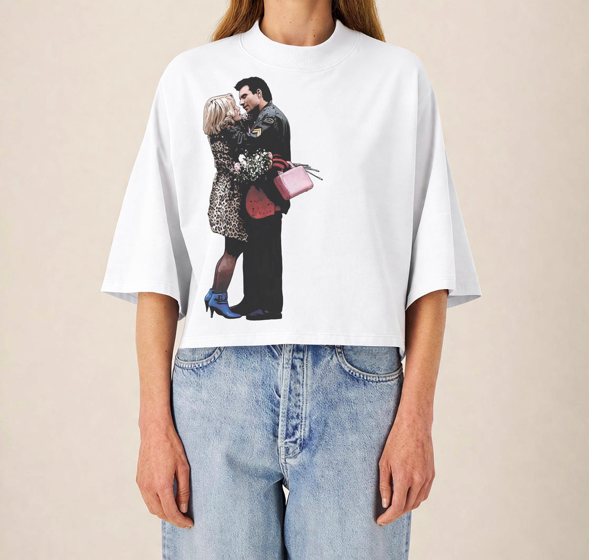 True Romance T-Shirt | Cropped Graphic Tee