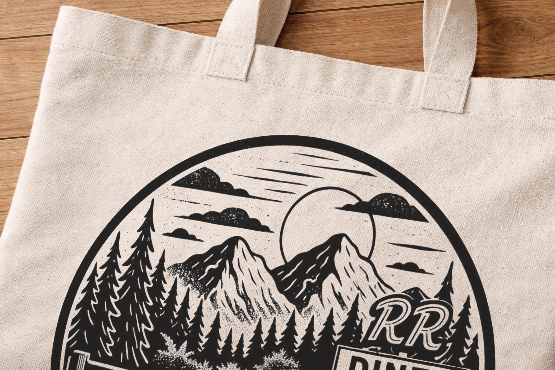 Twin Peaks RR Diner Tote Bag – Cult TV Show Graphic Canvas Bag — image 9