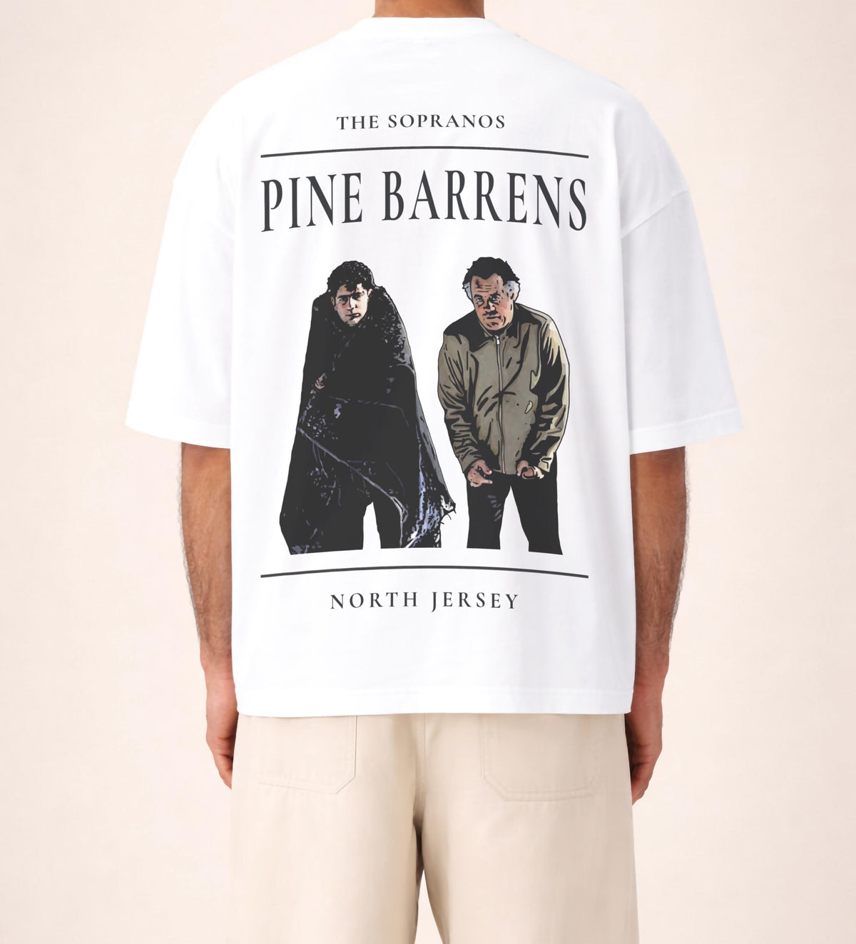 Pine Barrens T-Shirt | Sopranos Embroidered Graphic Tee