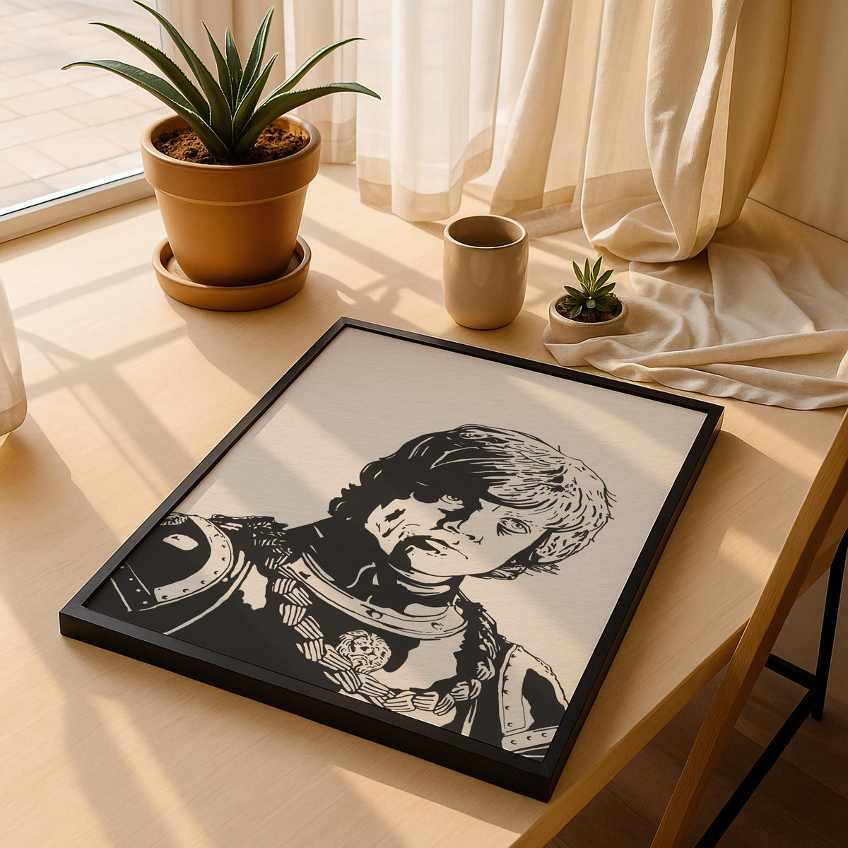 Tyrion Lannister Game of Thrones portrait art print
