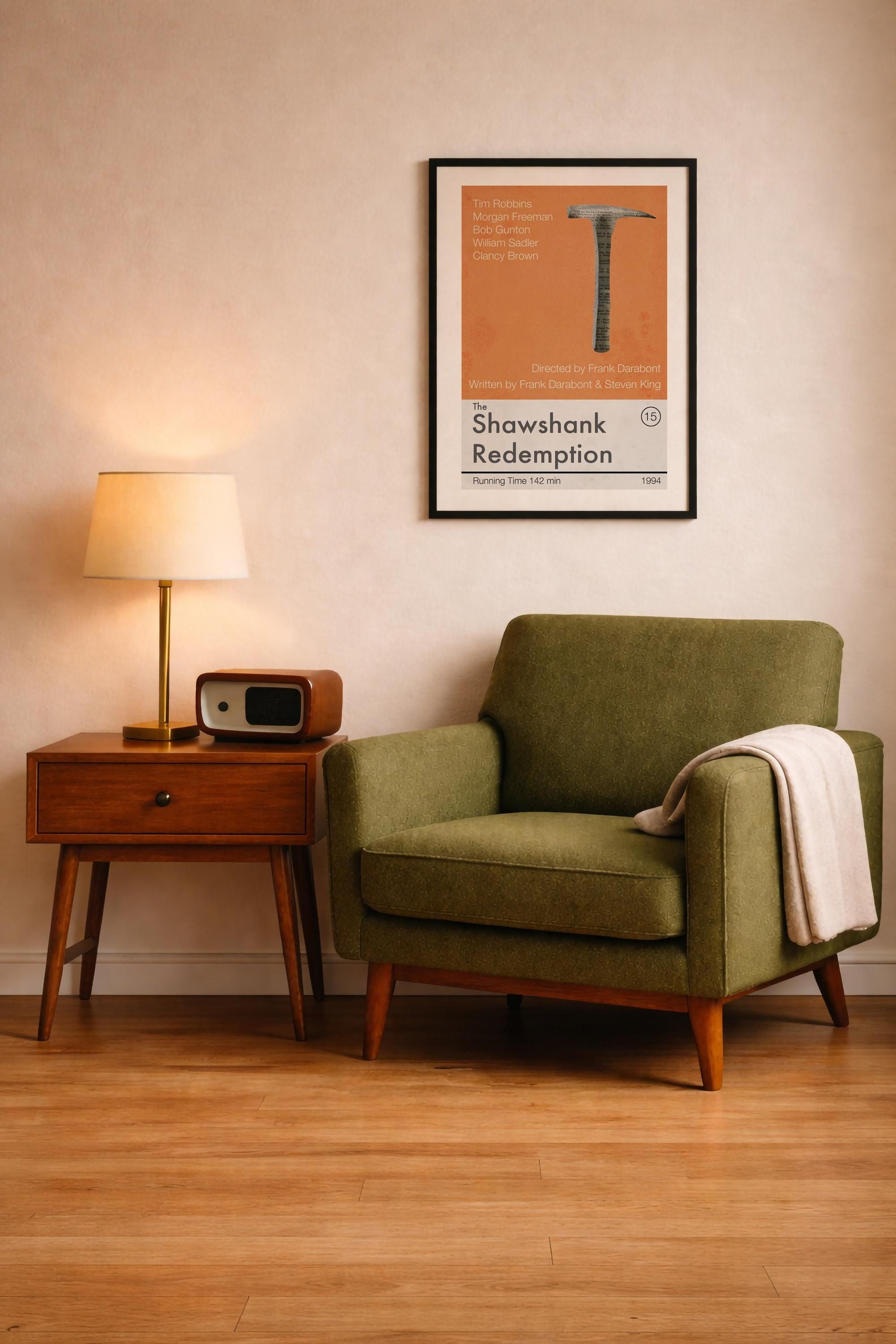 The Shawshank Redemption movie poster art print