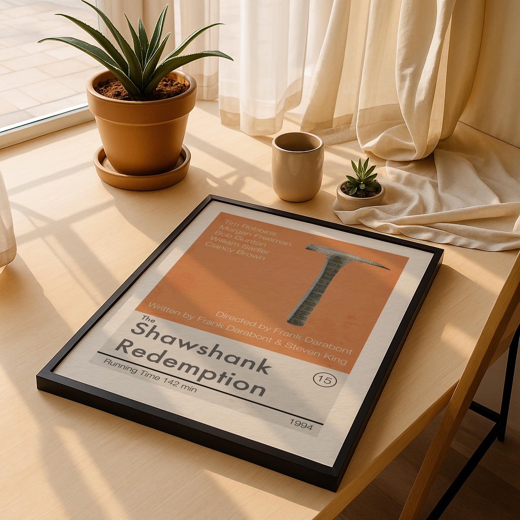 The Shawshank Redemption movie poster art print