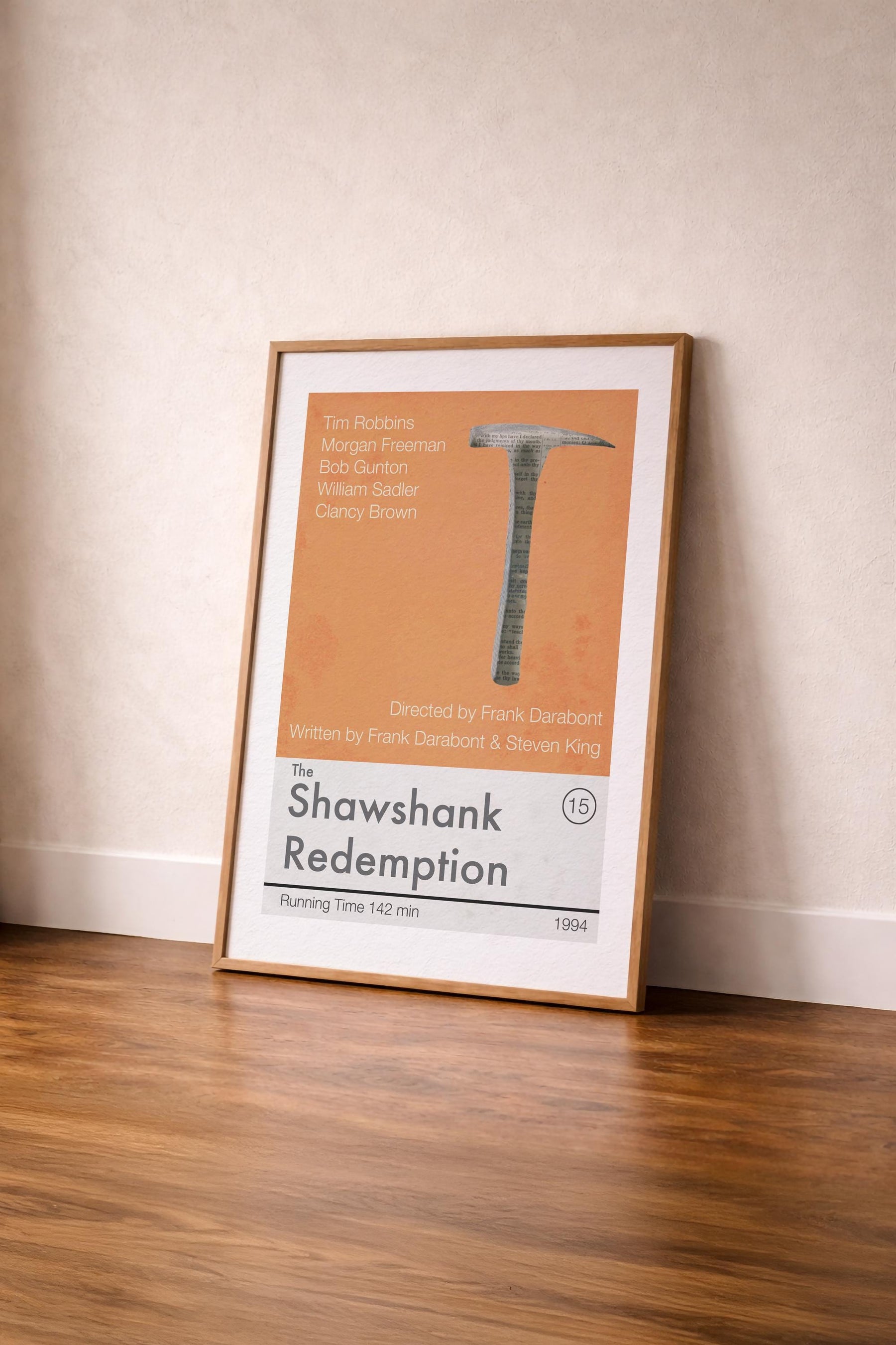 The Shawshank Redemption movie poster art print