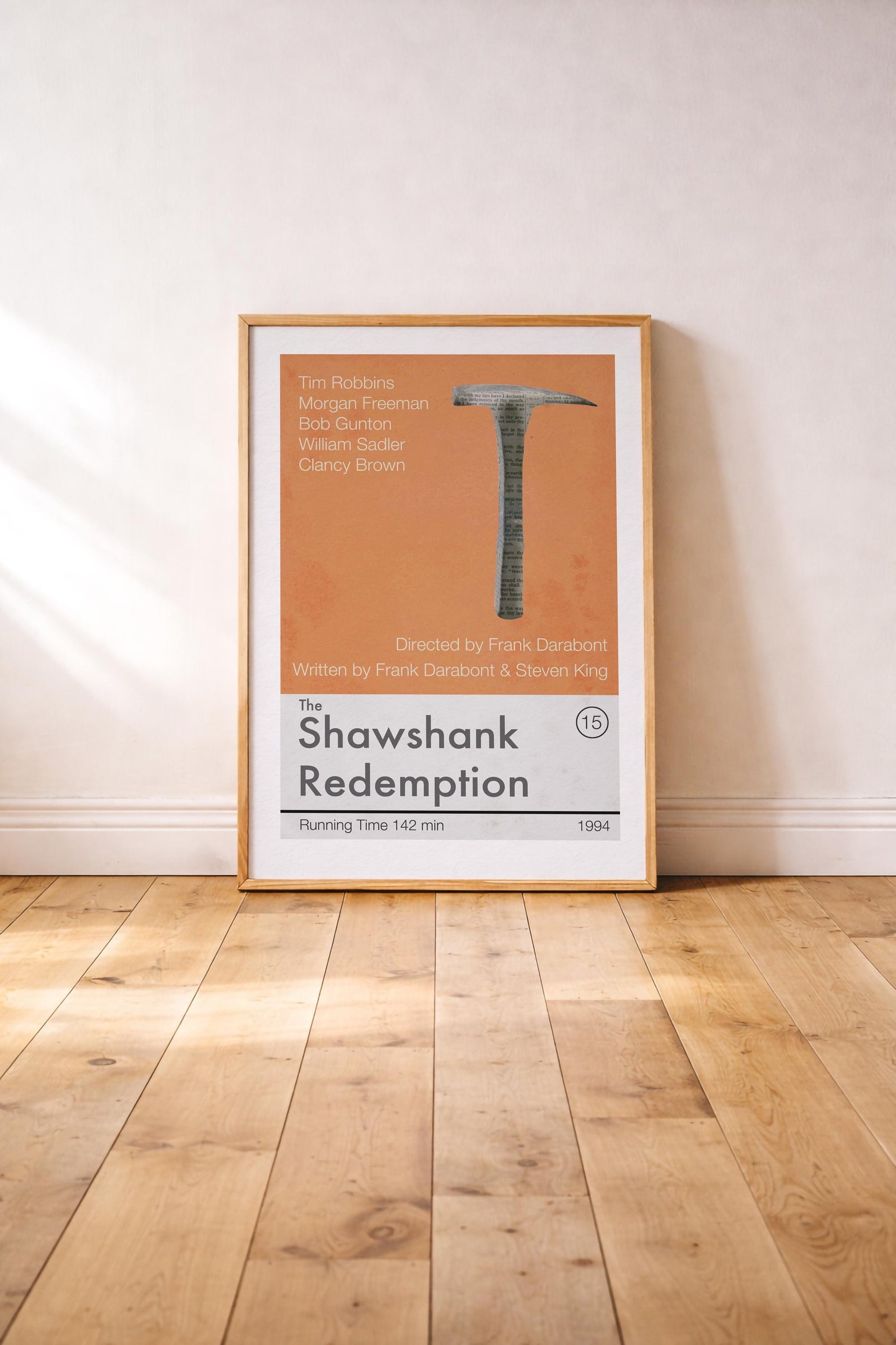 The Shawshank Redemption movie poster art print