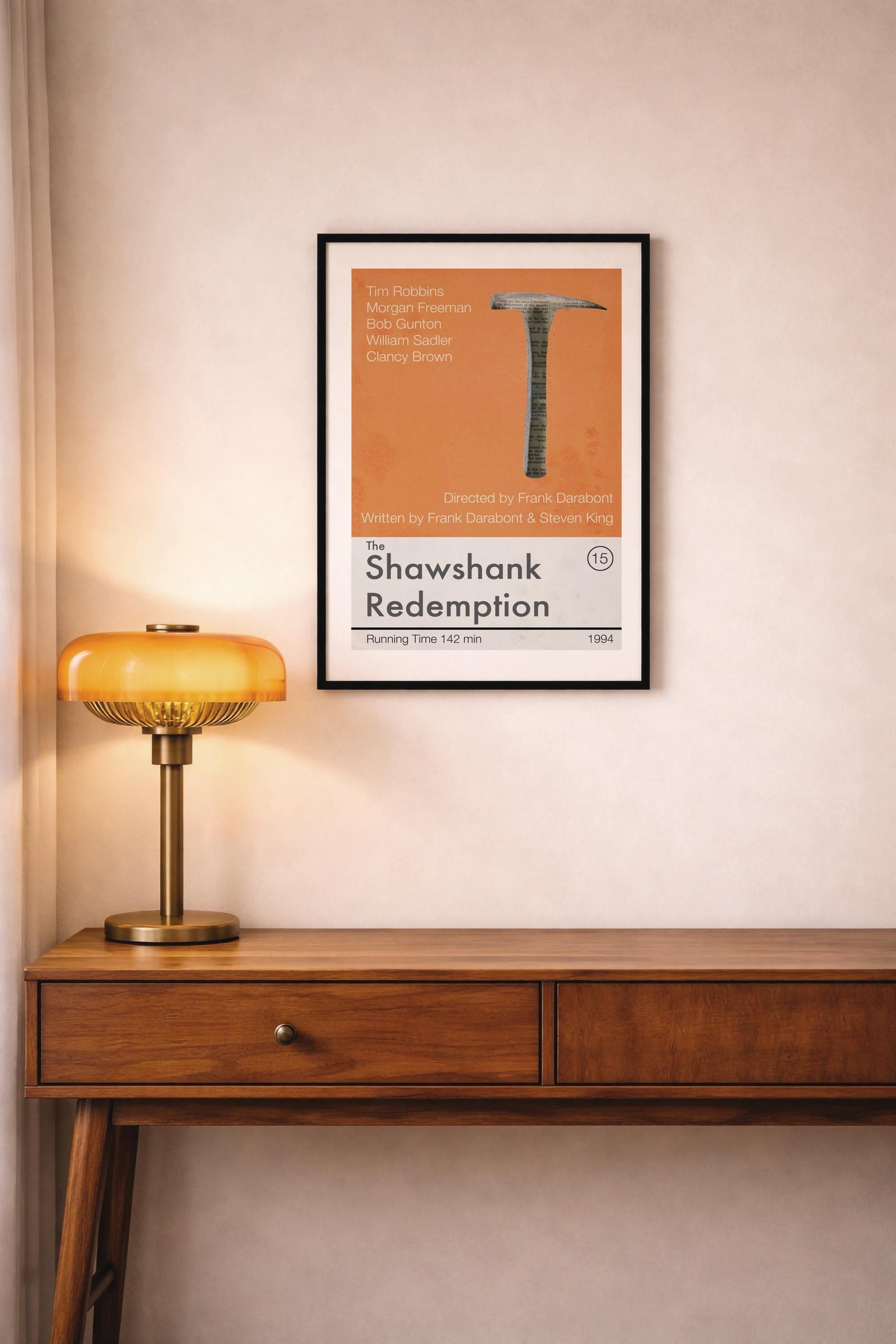 The Shawshank Redemption movie poster art print