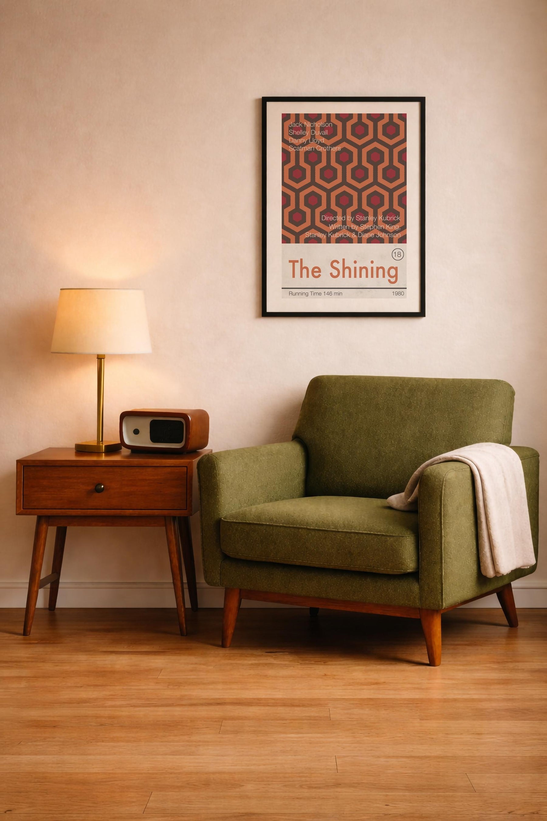 The Shining movie poster art print