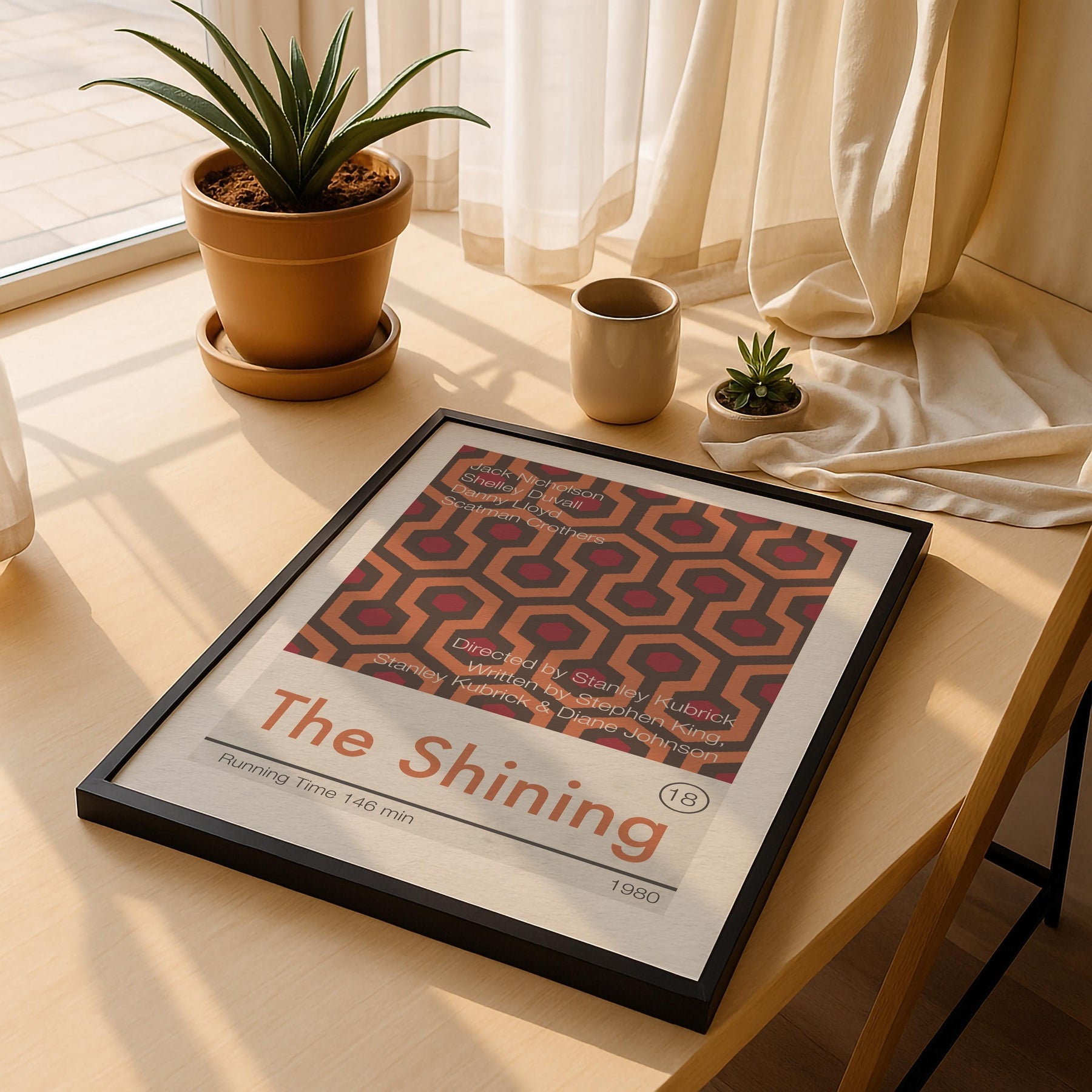 The Shining movie poster art print