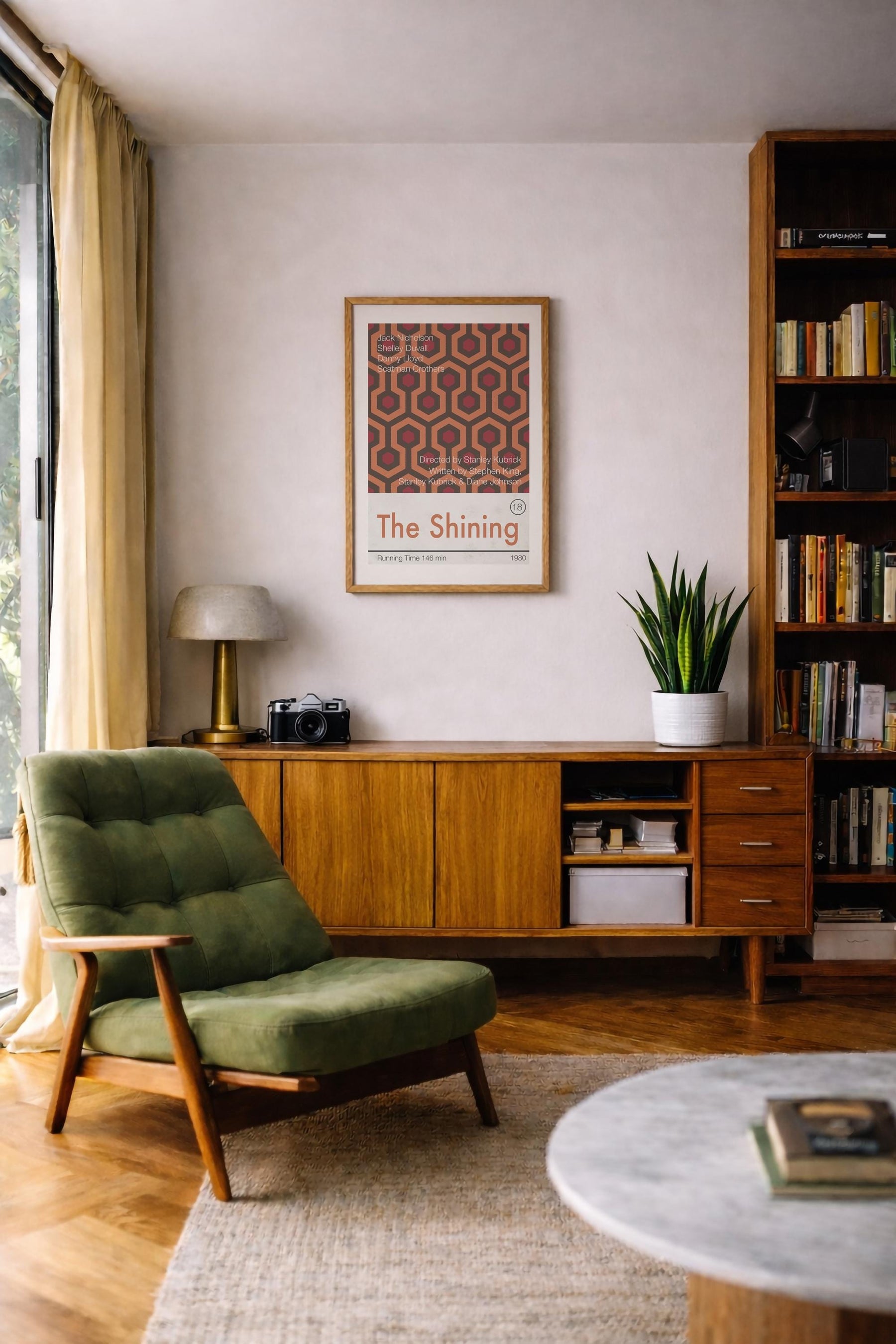 The Shining movie poster art print