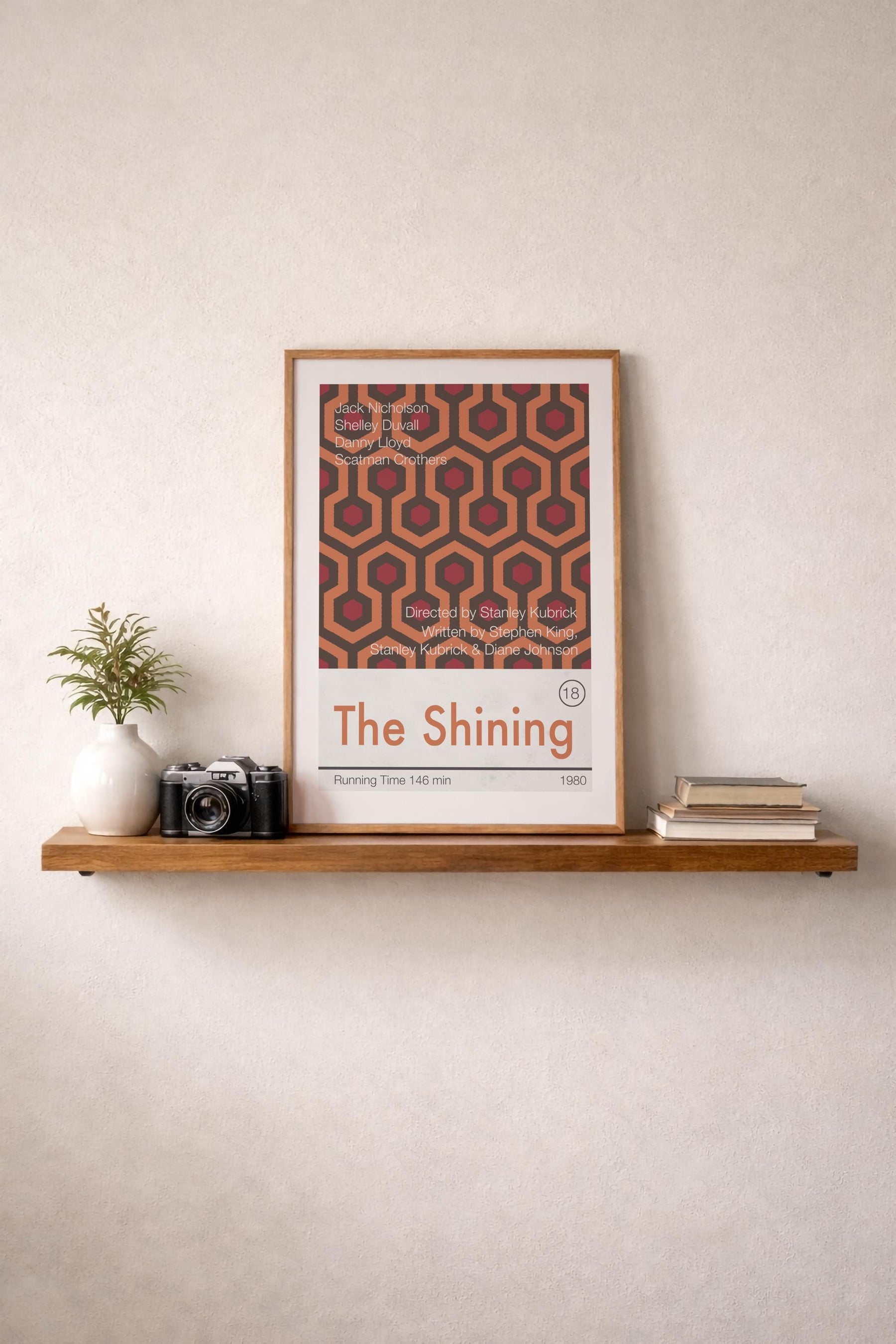 The Shining movie poster art print