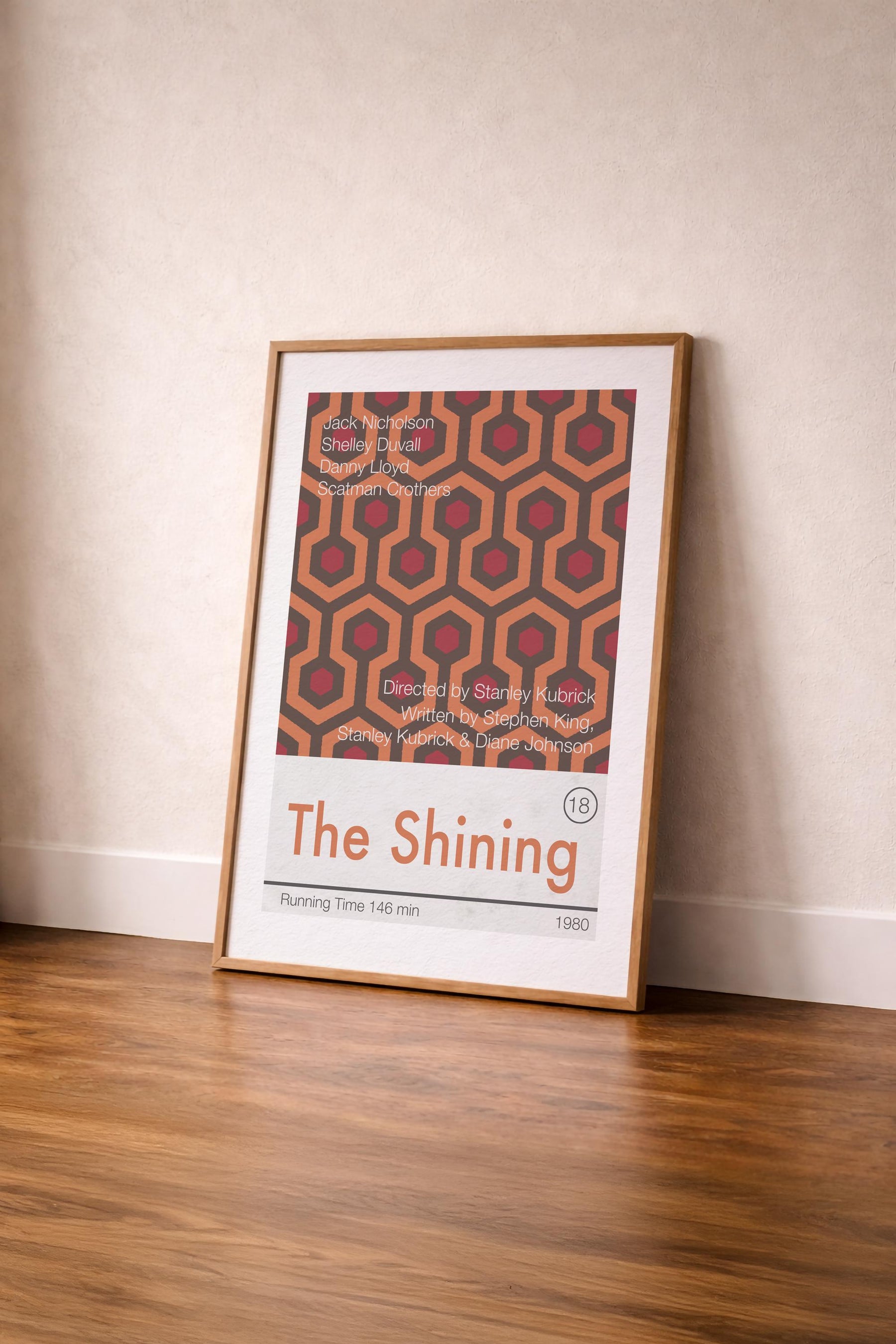 The Shining movie poster art print