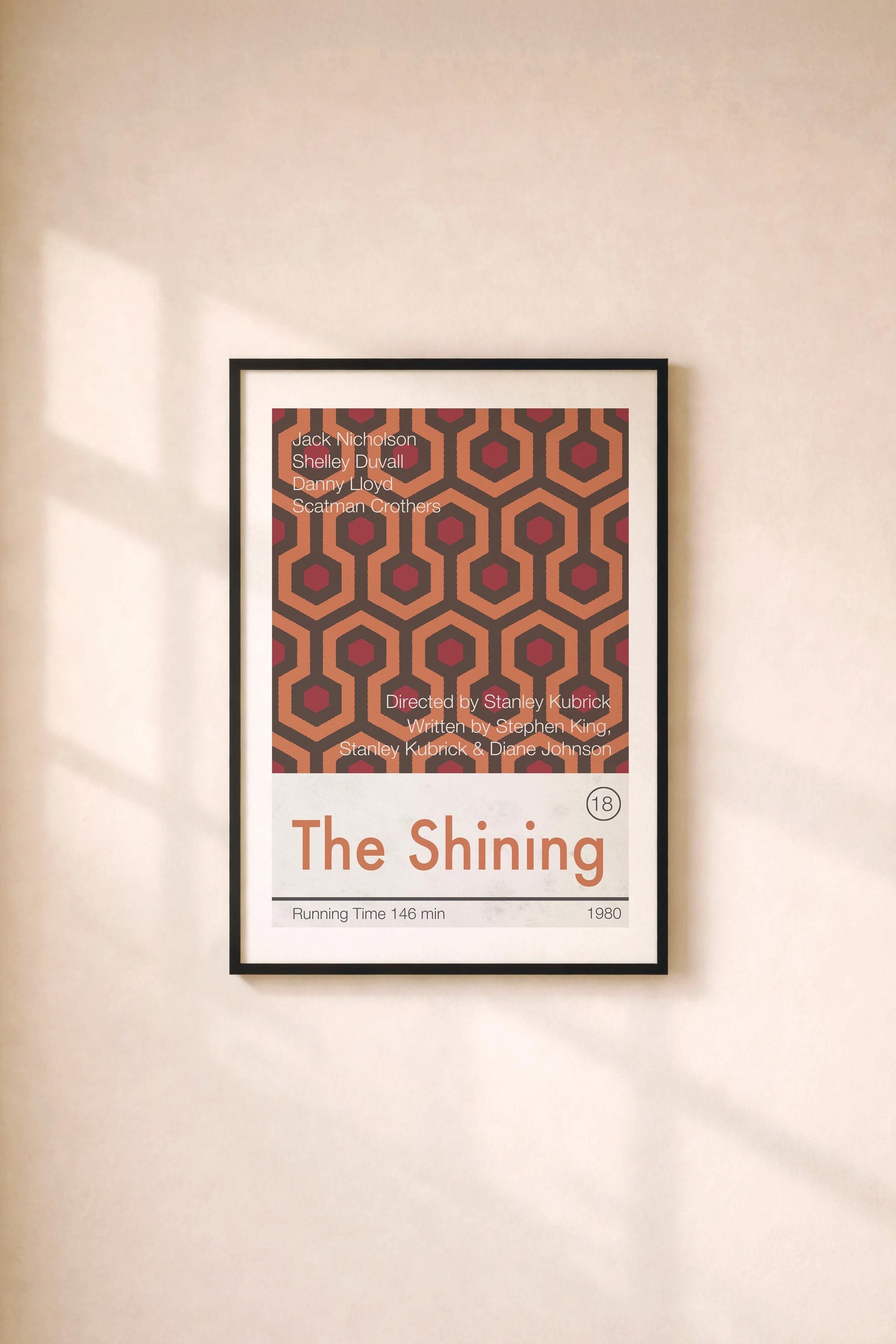 The Shining movie poster art print
