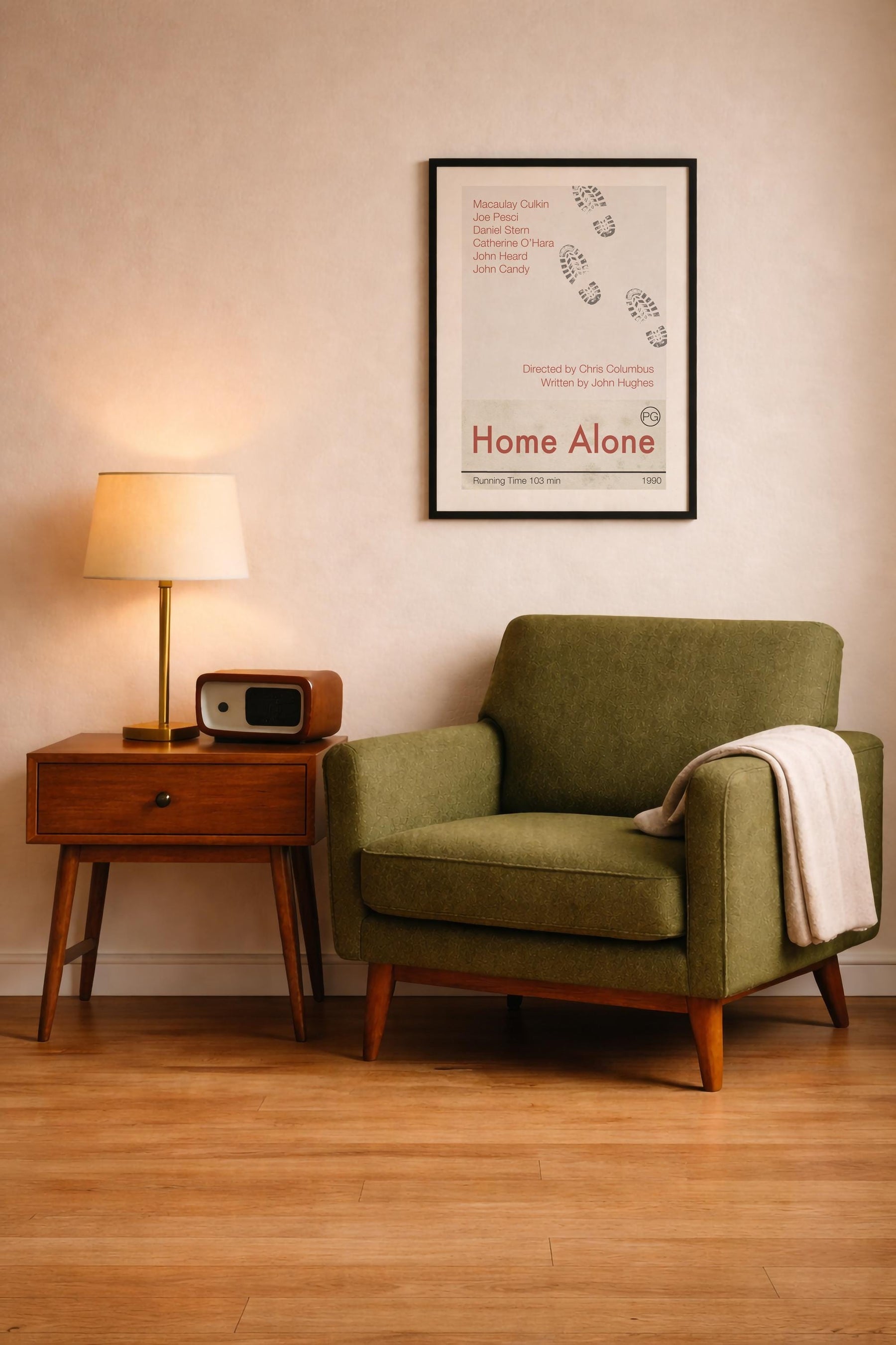 Home Alone movie poster art print