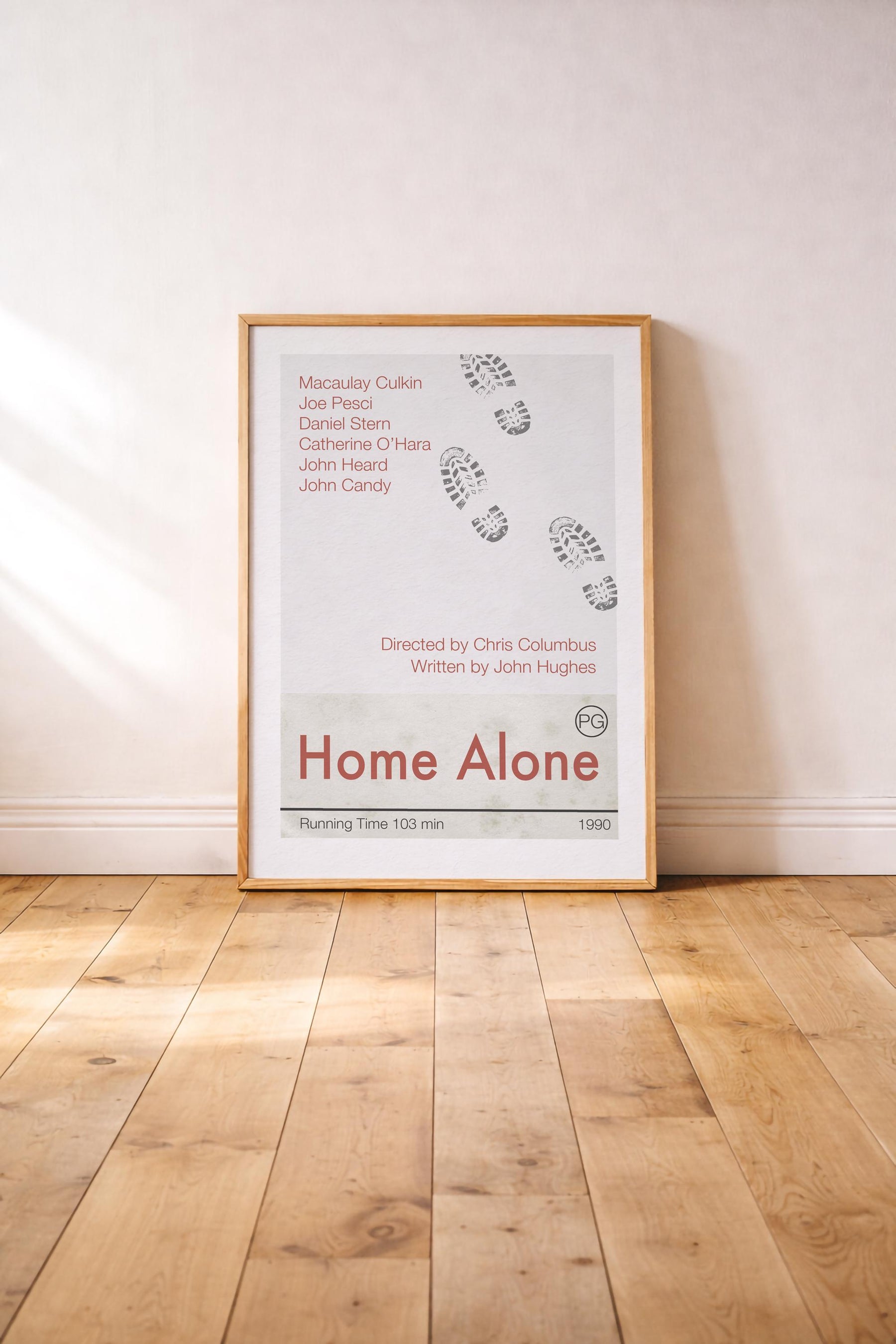 Home Alone movie poster art print
