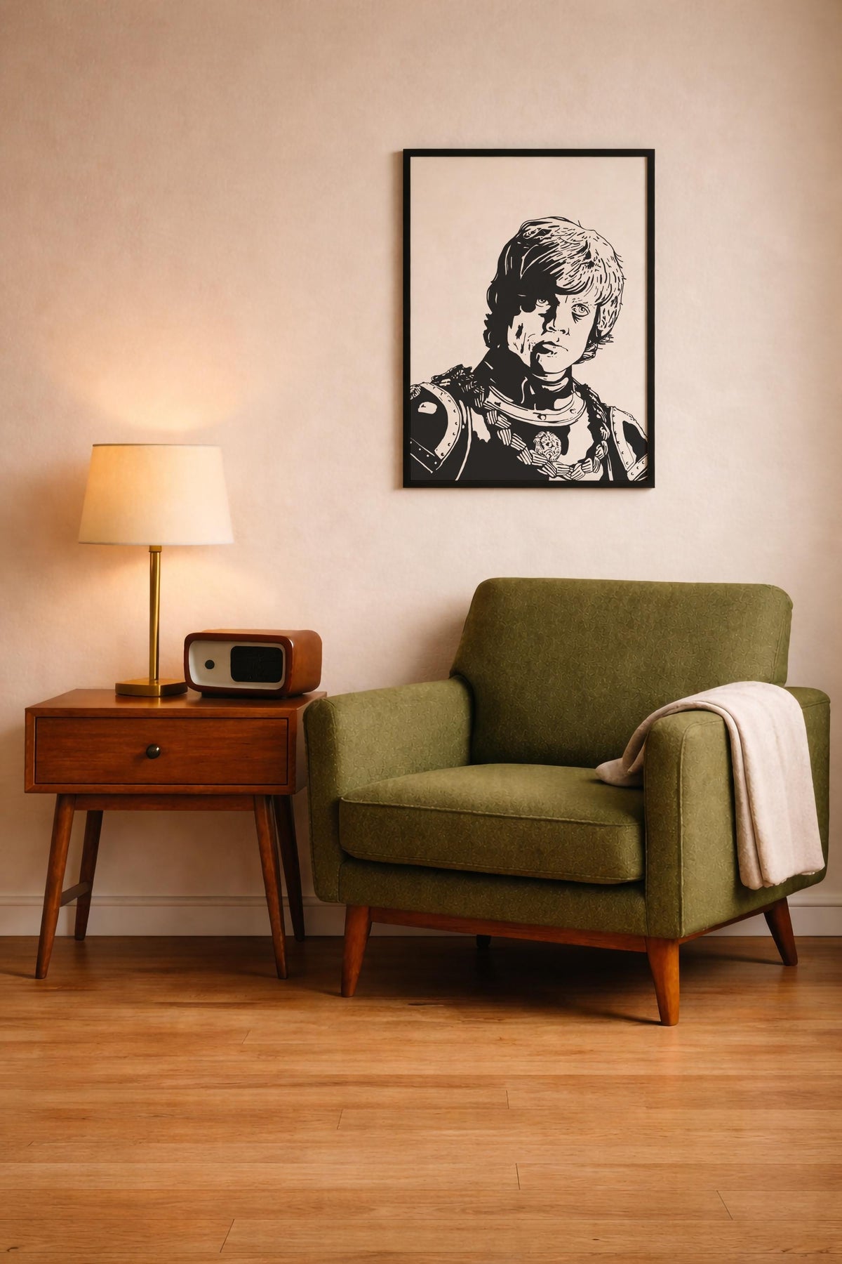Tyrion Lannister Game of Thrones portrait art print