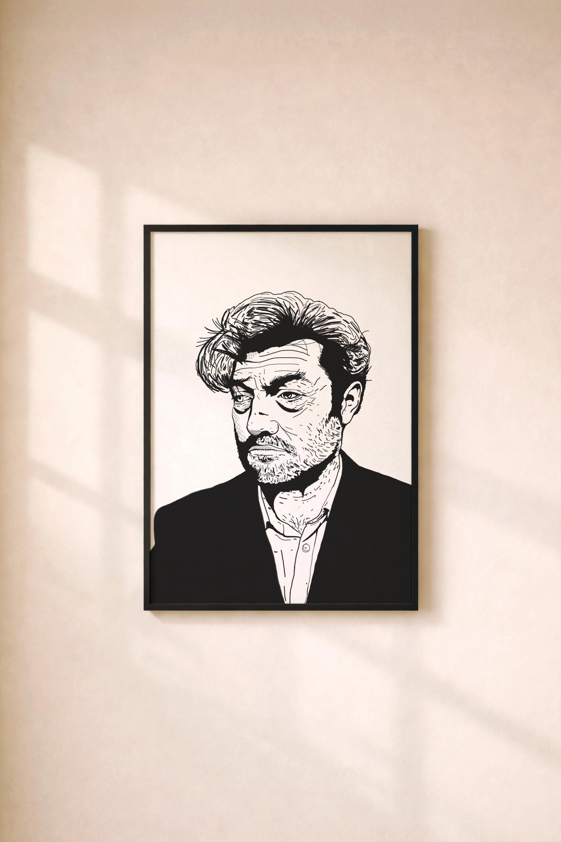 Charlie Brooker portrait art print