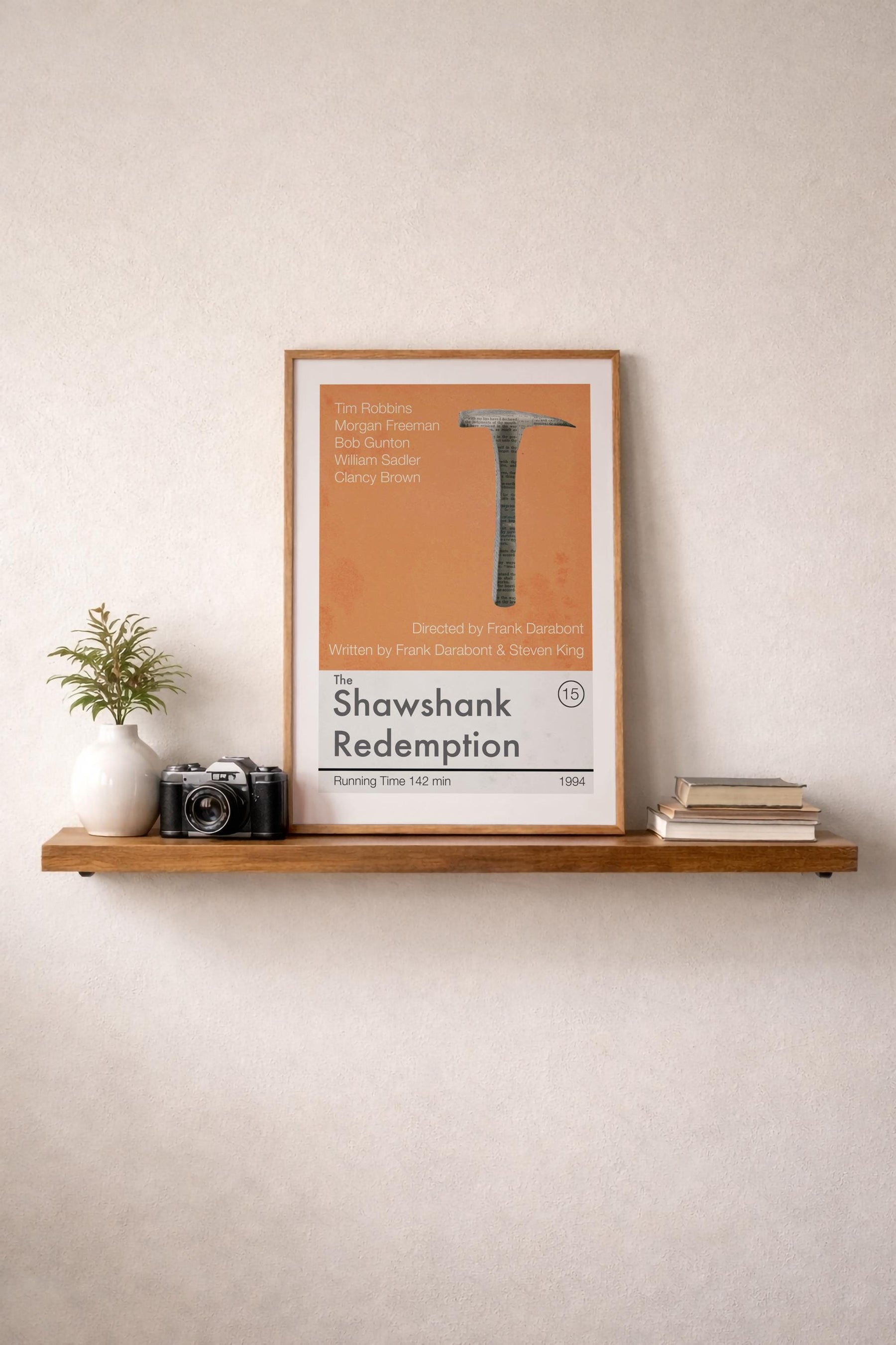 The Shawshank Redemption movie poster art print