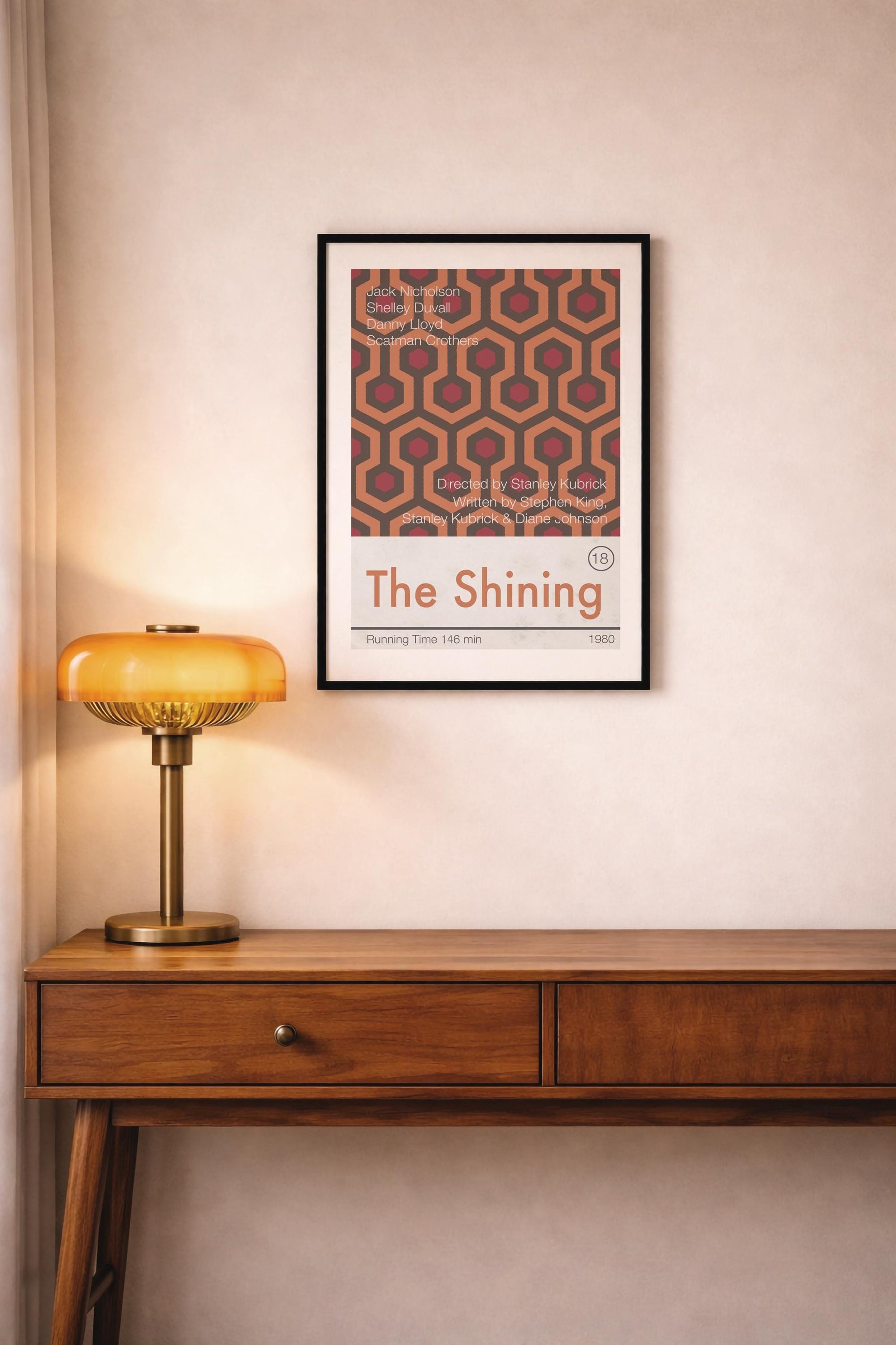 The Shining movie poster art print