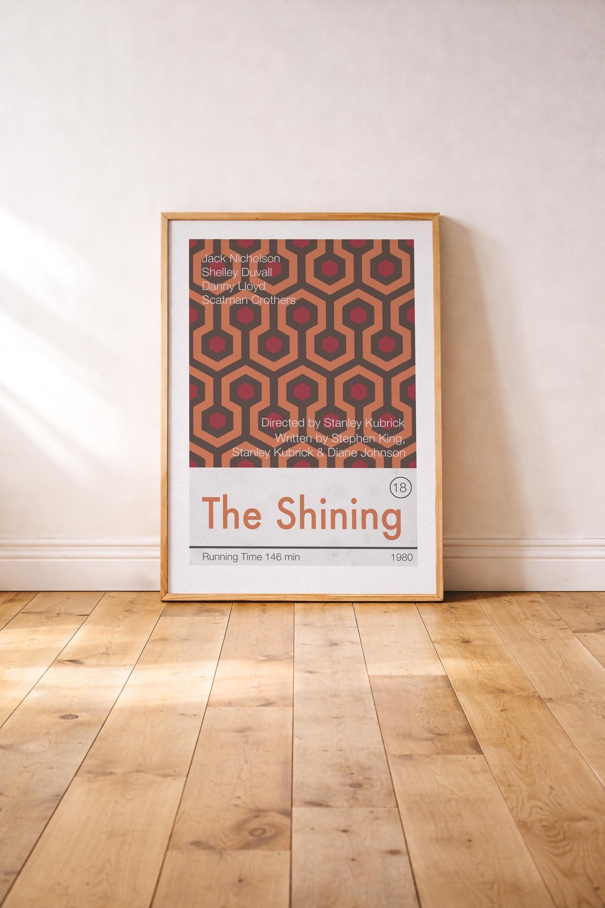 The Shining Art Print | Hand-Drawn Horror Film Poster