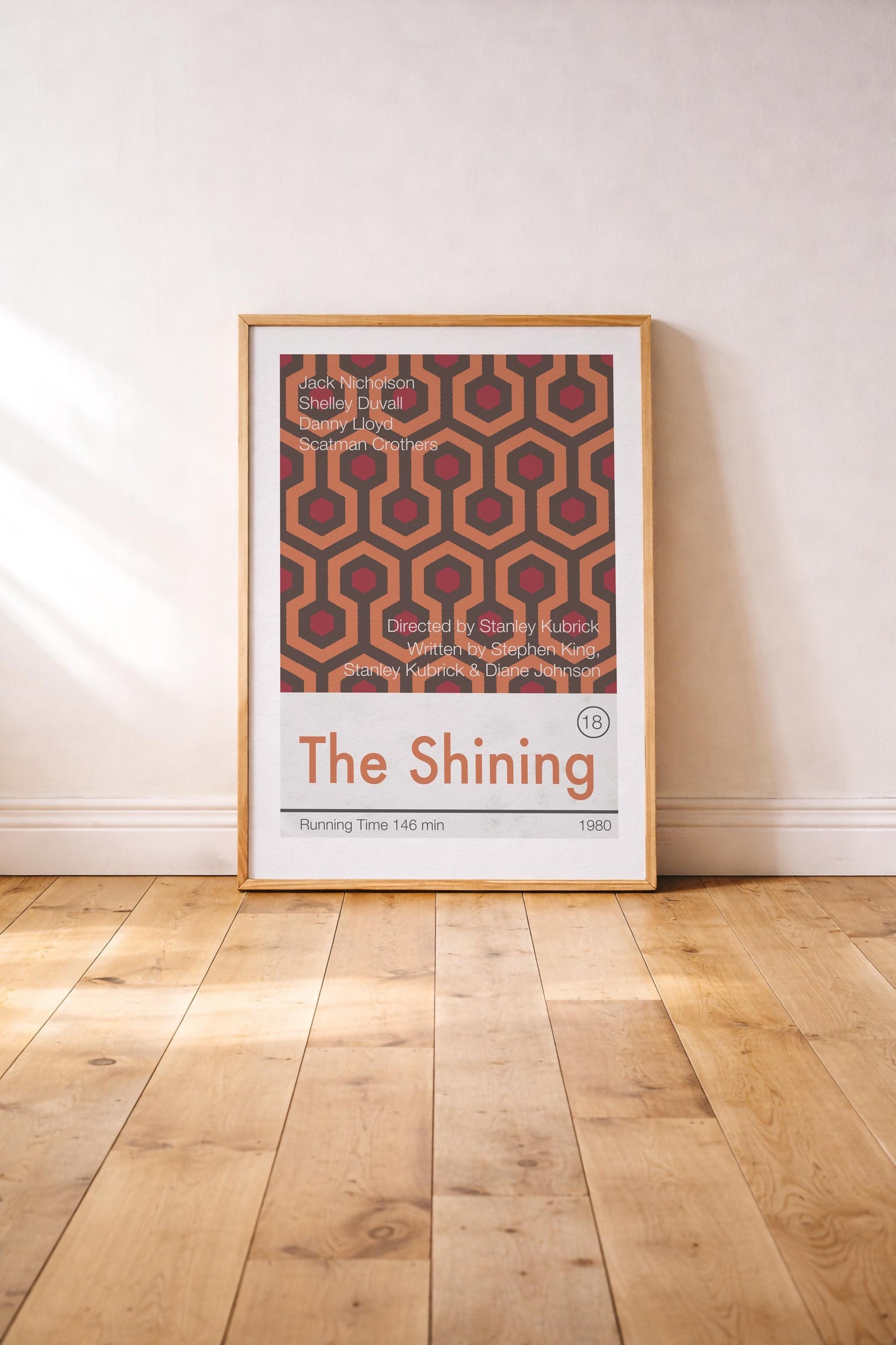 The Shining movie poster art print