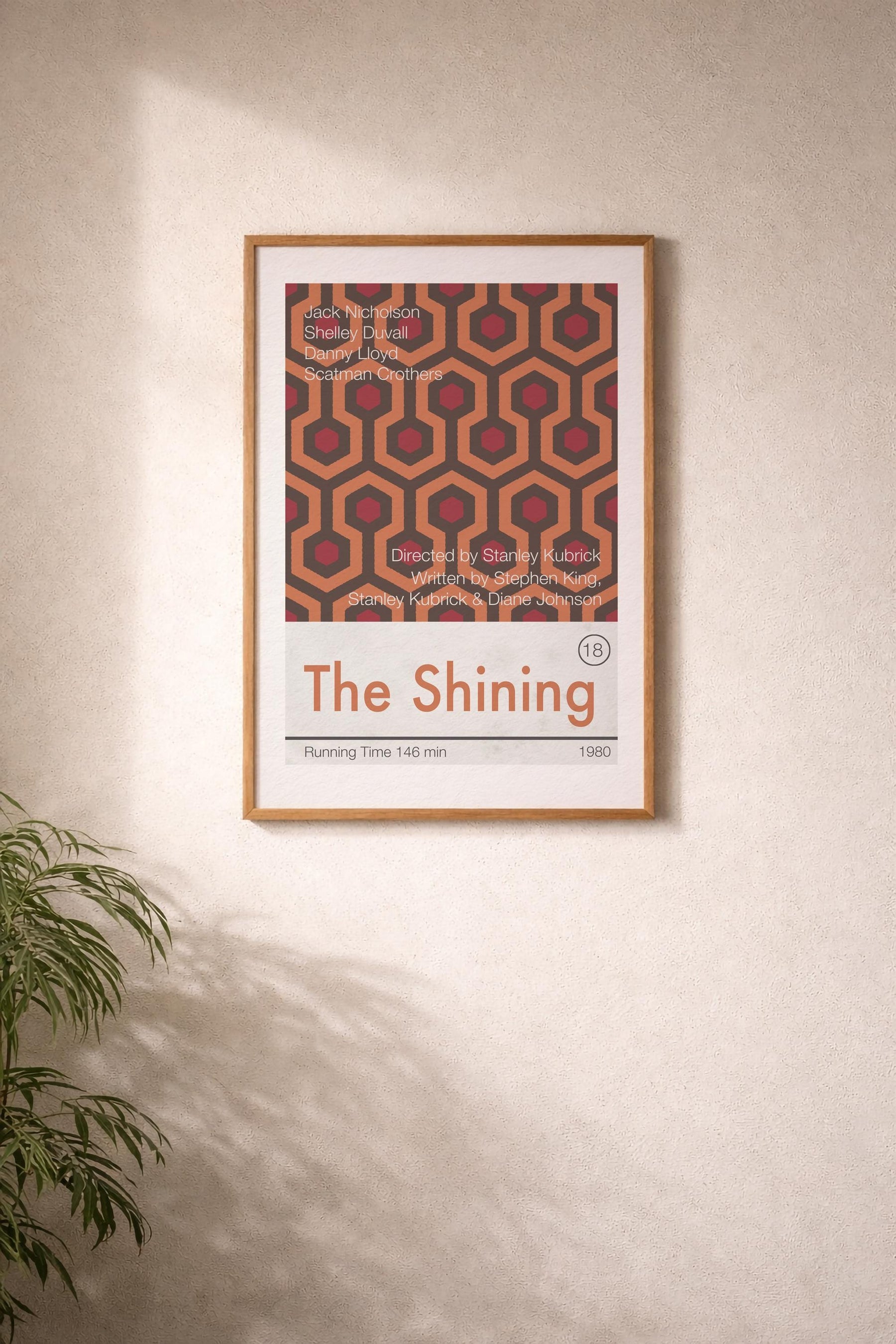The Shining movie poster art print