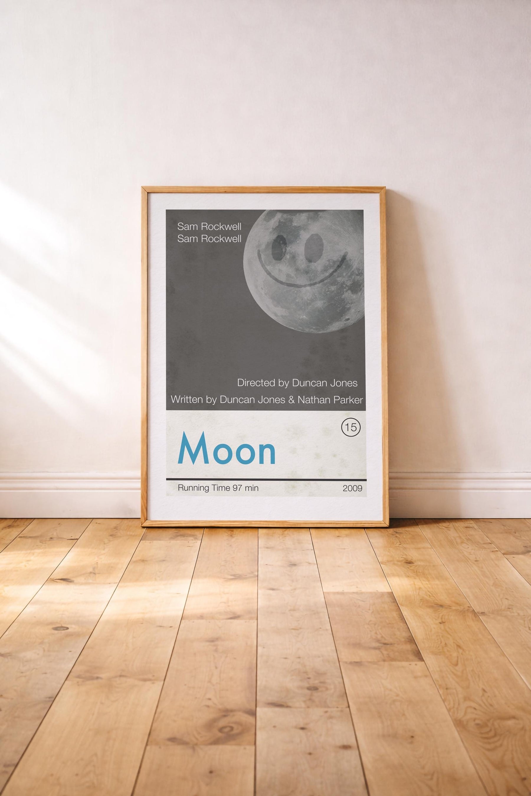 Moon movie poster art print