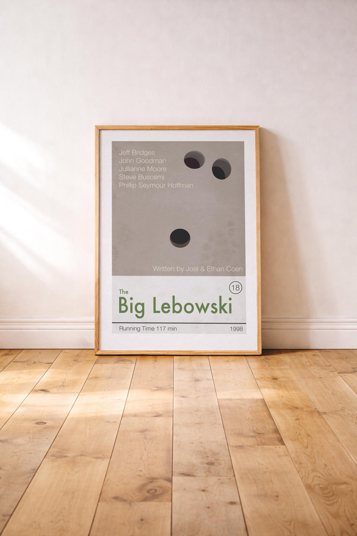 The Big Lebowski Art Print | Hand-Drawn Bowling Poster