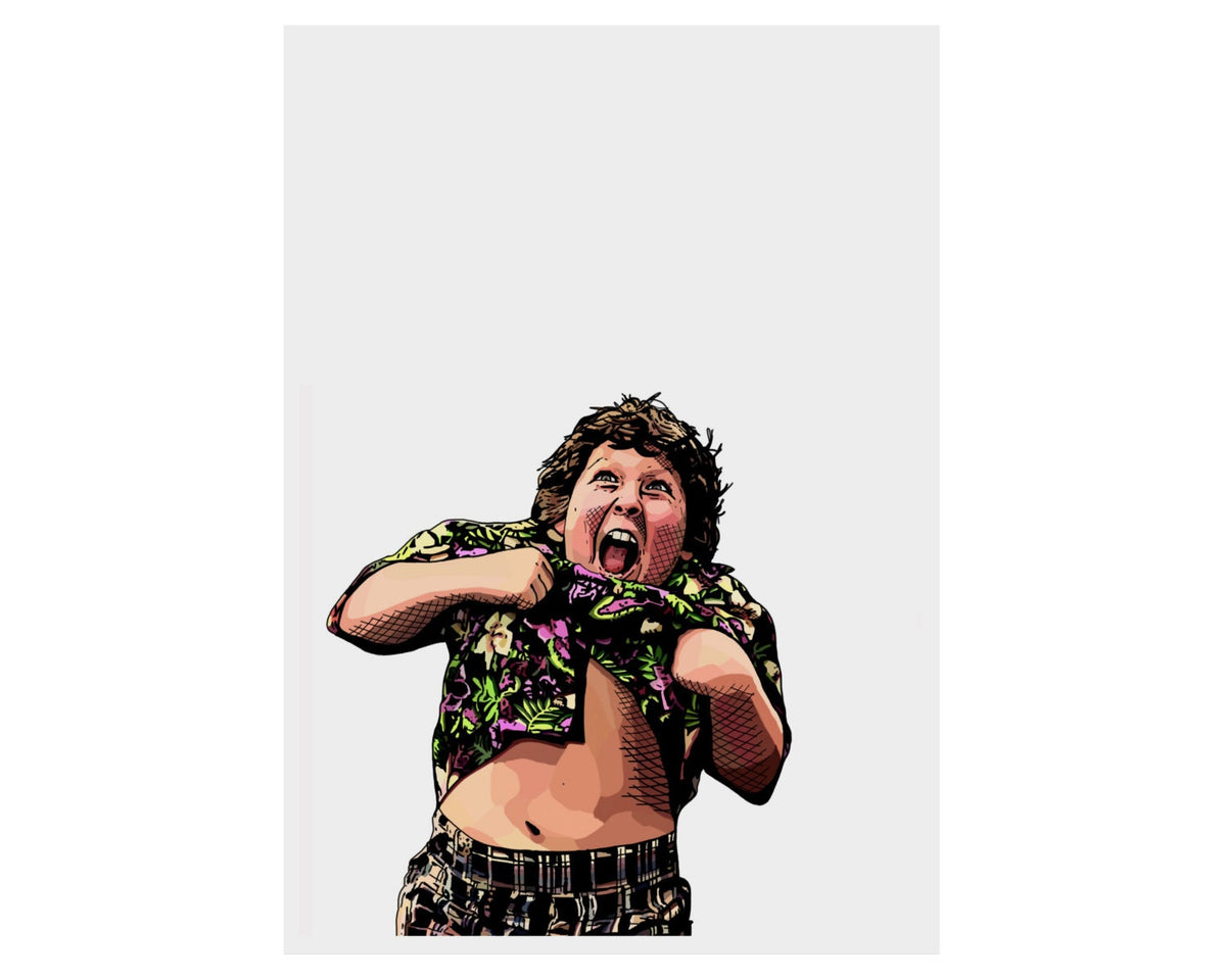 The Goonies Truffle Shuffle Portrait Print – 80s Cult Film Giclée Poster — image 9