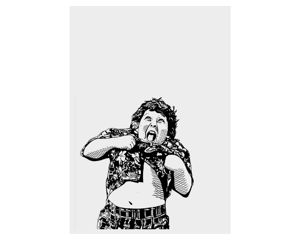 The Goonies Truffle Shuffle Portrait Print – 80s Cult Film Giclée Poster — image 10